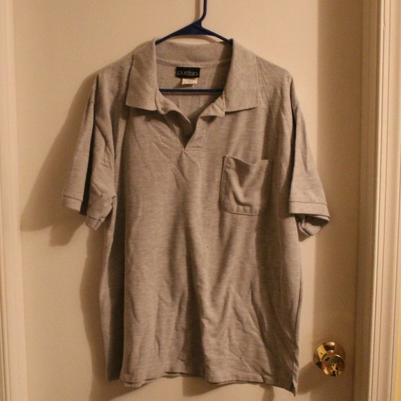 Gray Puritan Polo - Picture 1 of 2